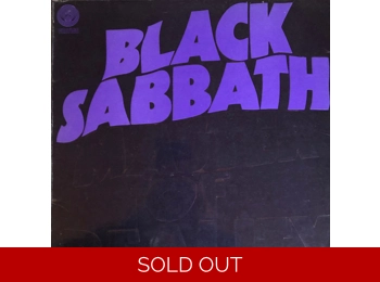 Black Sabbath - Master Of Reality - UK First Issue 8 Track Black Vinyl LP Housed In Embossed Box Sleeve c/w Reproduction Poster